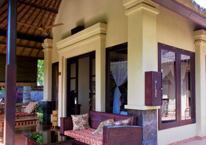 Villas feature self-contained suites which can be booked separately.