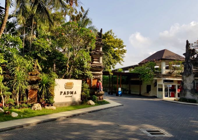 The family-friendly resort is huge.