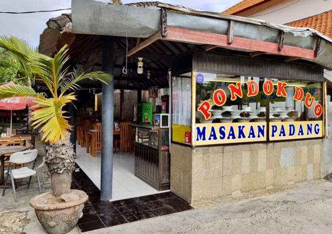 Pondok Duo nearby serves genuine Indonesian food.