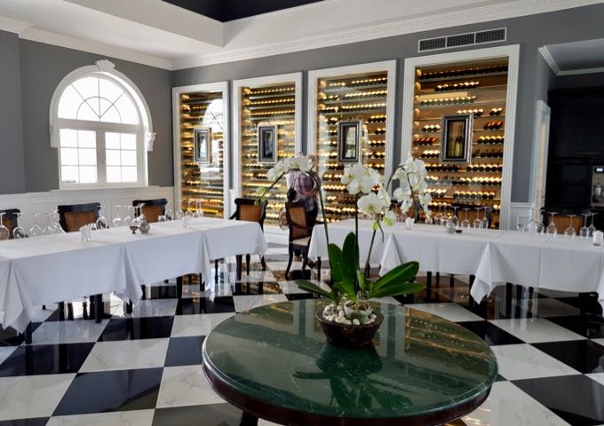 The newly-opened Apéritif restaurant/bar is remarkable.