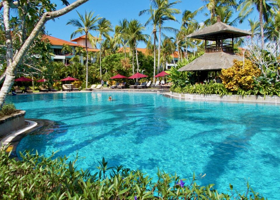 Laguna Resort in Bali.