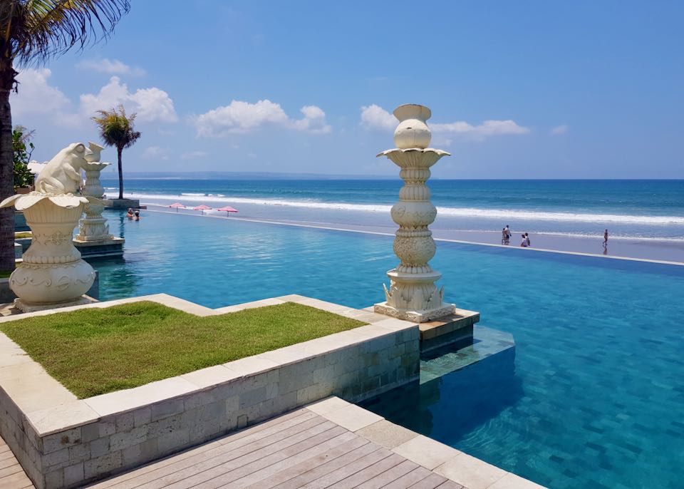 Seminyak Beach in Bali.
