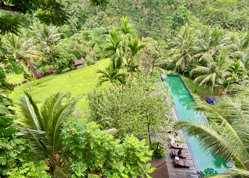 Hotel in Ubud, Bali.