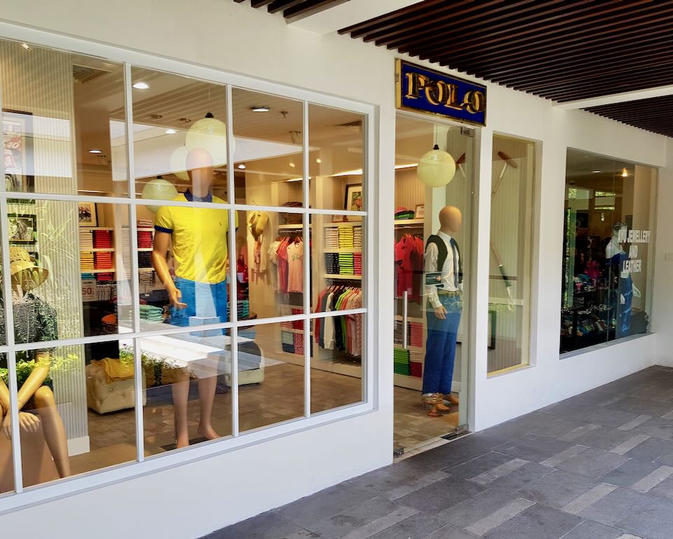 A Polo storefront.